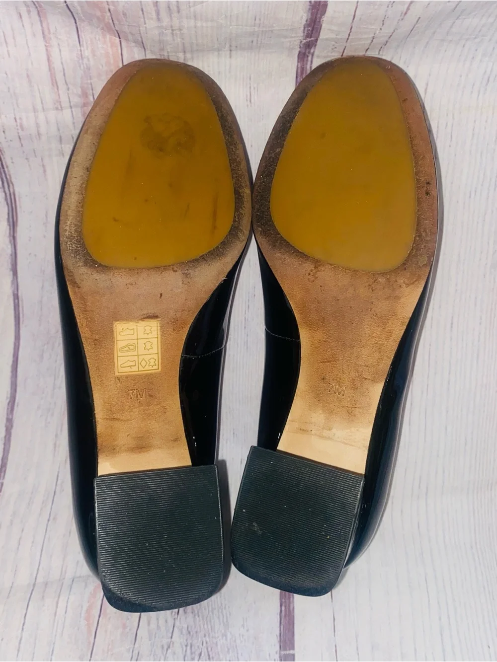 Tory Burch Black Patent Leather Gigi Pumps 7